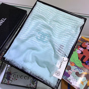 CHANEL 25S SCARF 200 IN CASHMERE VELVET 735755