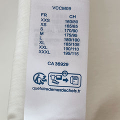 LV T-SHIRT STYLIZED LOGO IN WHITE COTTON 238874