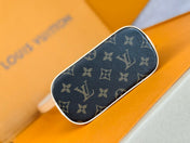 LV 25S NANO ALMA 18 IN DARK BROWN CANVAS MONOGRAM CHERRY PRINT GOLD HARDWARE