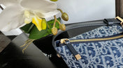 TRAVEL NOMAD POUCH 22 IN BLUE MONOGRAM OBLIQUE JACQUARD