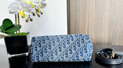 TRAVEL NOMAD POUCH 22 IN BLUE MONOGRAM OBLIQUE JACQUARD