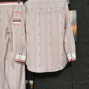 GUCCI LONG-SLEEVE SHIRT AND WIDE-LEG PANTS SET STYLE 6