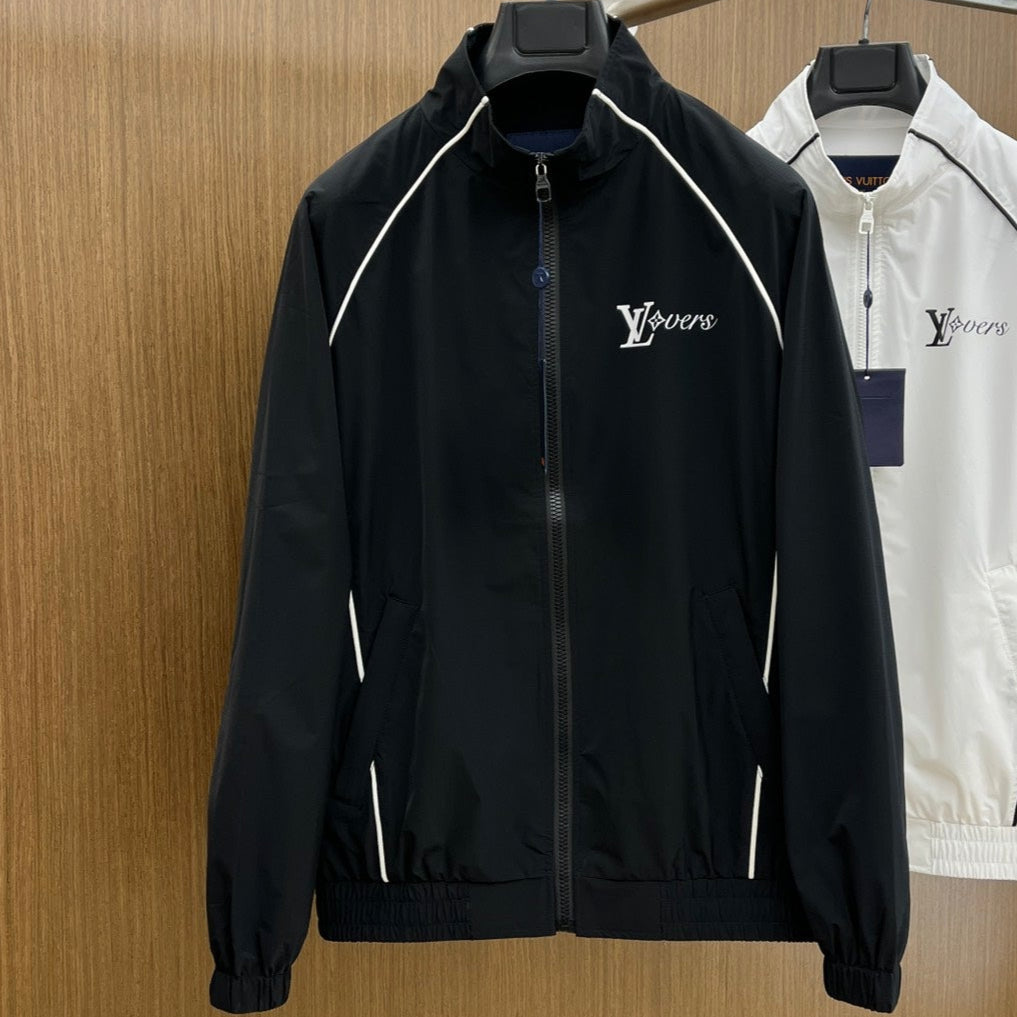 LV WINDBREAKER JACKET BLACK 239063