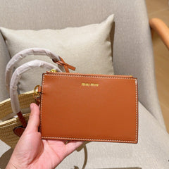 PALMETTO TOTE BAG 18 IN BEIGE WOVEN RAFFIA BROWN CALFSKIN TRIM