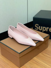 LP REBECCA BALLERINAS PASTEL PINK CALFSKIN