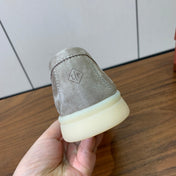 LP LOAFERS 25S IN STONE BEIGE SUEDE