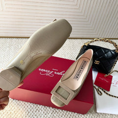 U LOOK BALLERINAS IN GURKHA GLOSSY CALFSKIN