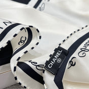 CHANEL 25S SCARF 160 IN SILK 697664