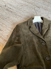 PRADA 25S SUEDE JACKET 401