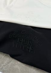 LV T-SHIRT IN BLACK COTTON 238789