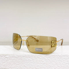 LOGO SUNGLASSES SMU54YS IN METAL