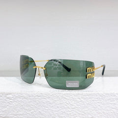 LOGO SUNGLASSES SMU54YS IN METAL