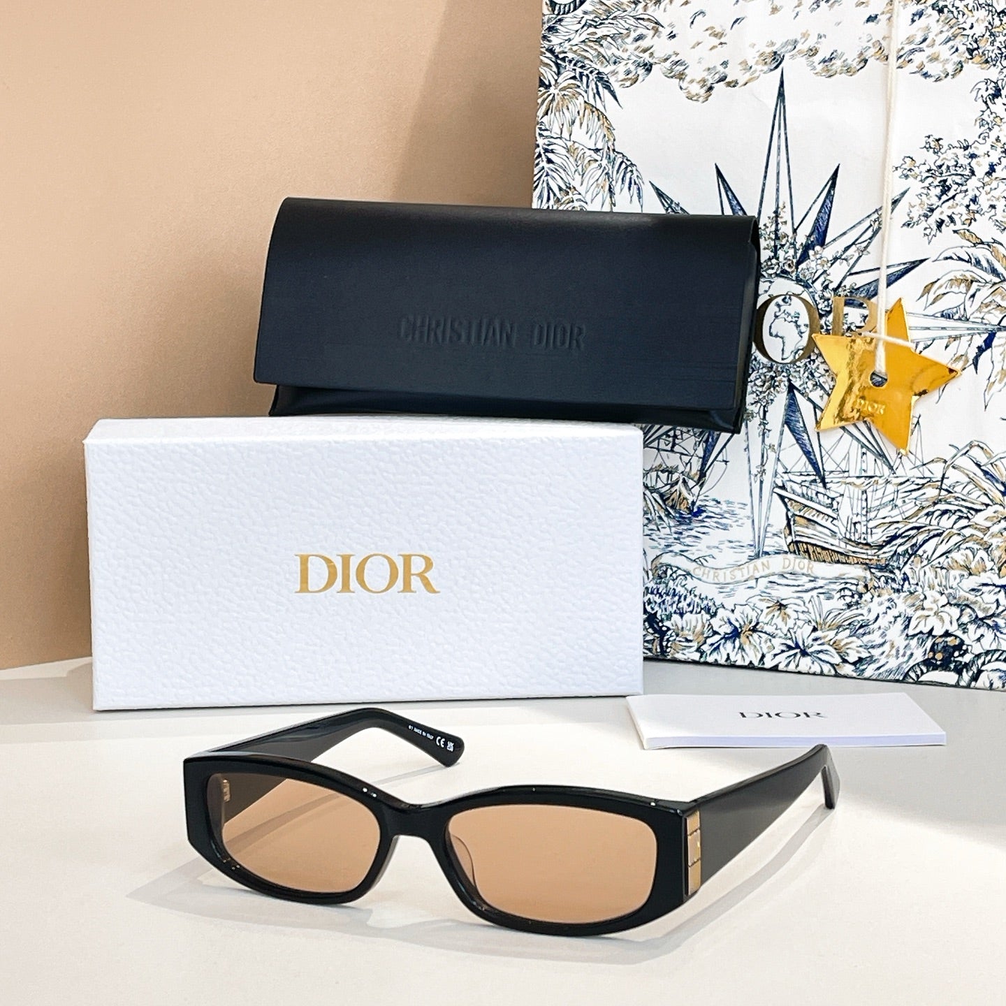 MONTAIGNE SUNGLASS DIORGLOW S1I IN ACETATE