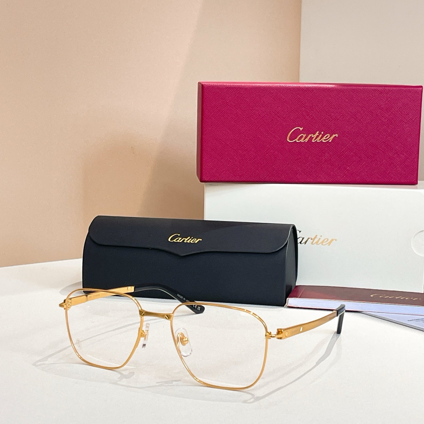 SANTOS SQUARE FRAME SUNGLASSES CT0553O IN METAL