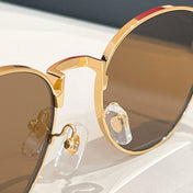 PREMIÈRE ROUND FRAME SUNGLASSES CT0335S IN METAL