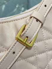 MISS CARO CIGALE MINI 24 BAG IN POWDER PINK MACROCANNAGE LAMBSKIN
