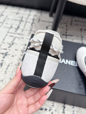 CHANEL 26S LACE-UP SNEAKERS IN WHITE SUEDE