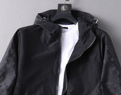 LV BLACK HOODED JACKET 239041