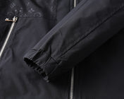 LV HOODED JACKET BLACK MONOGRAM 239039