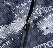 LV NAVY BLUE MONOGRAM AND DAMIER JACKET 239042