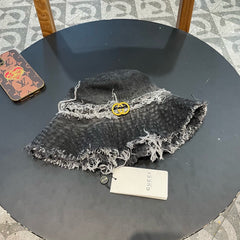 BUCKET HAT IN BLACK DENIM 346894