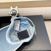BASEBALL CAP IN LIGHT BLUE DENIM 406959