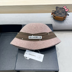 BUCKET HAT IN ROSY BROWN WOOL BLEND 426248