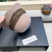 BUCKET HAT IN ROSY BROWN WOOL BLEND 426248