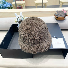 BUCKET HAT IN MOCHA BROWN FLEECE 435039