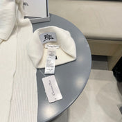 SET CLASSIC SCARF AND HAT IN WHITE RABBIT WOOL 434624
