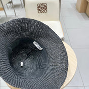 MIUMIU RAFFIA BUCKET HAT STYLE 71
