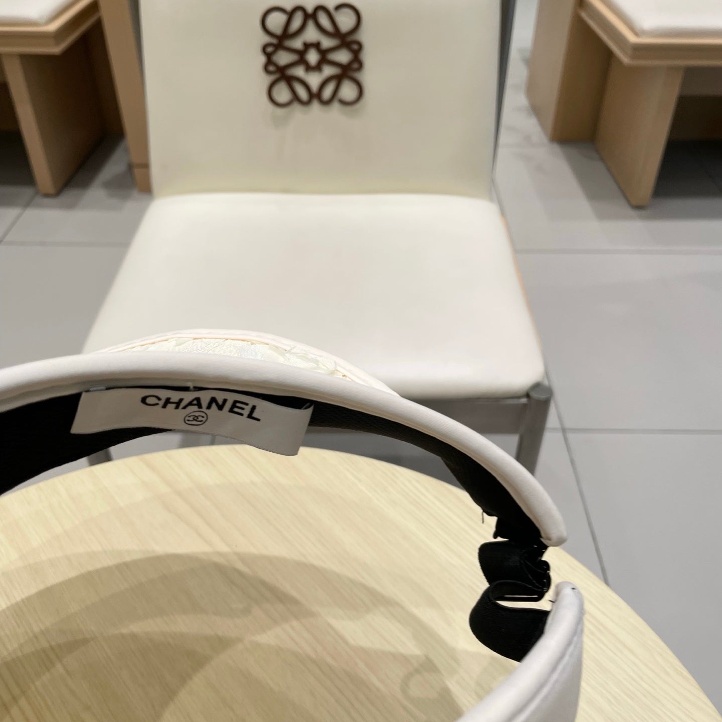 CC HALF HEAD WIDE BRIMMED SUN HAT IVORY 672688