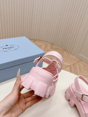 Pra Rubber Monolith Sandals 55 Pink