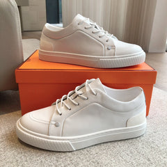 IRWIN SNEAKER WHITE CALFSKIN
