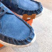 KETCH SNEAKER IN ROYAL BLUE SUEDE