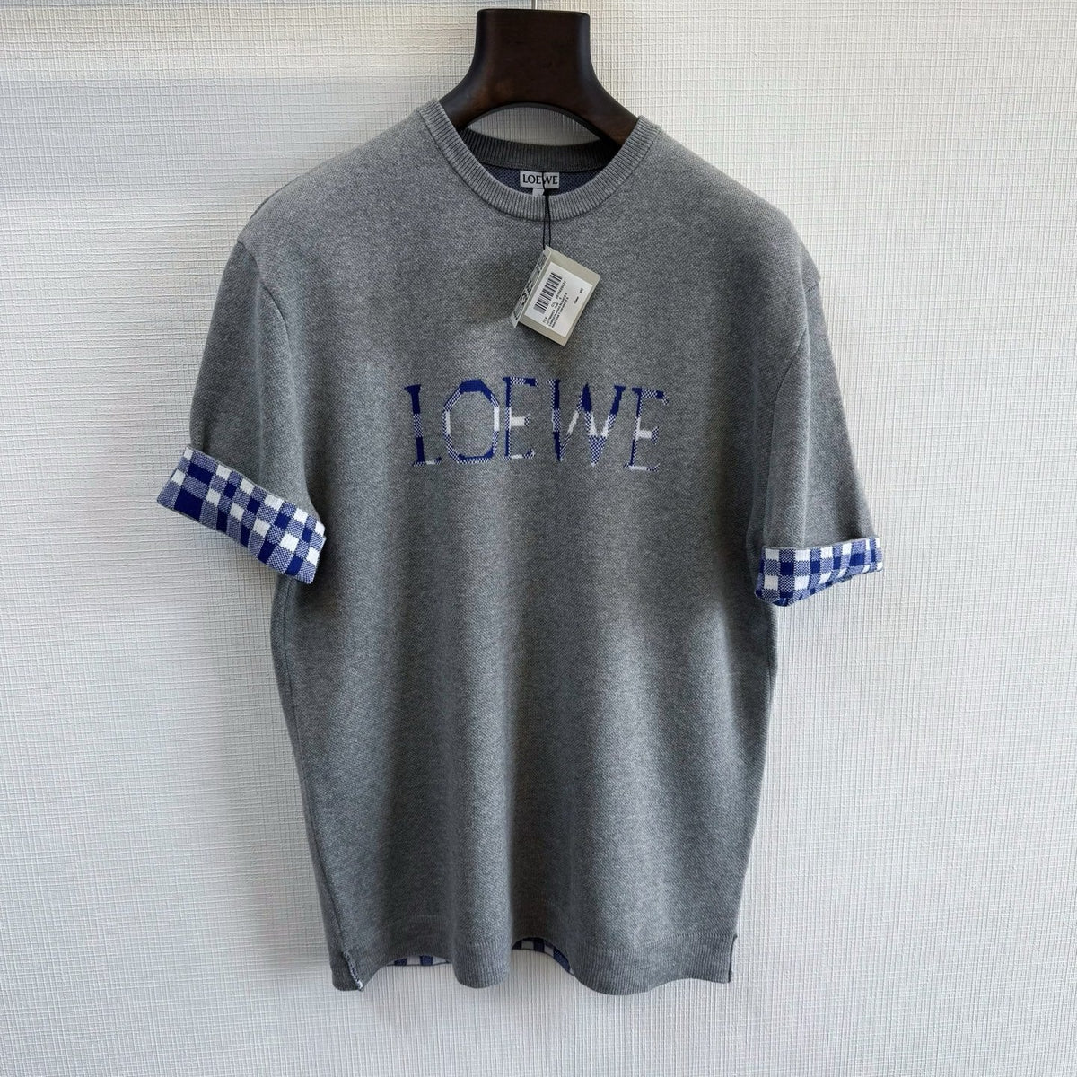 LOEWE SHORT-SLEEVE KNIT TOP STYLE 245