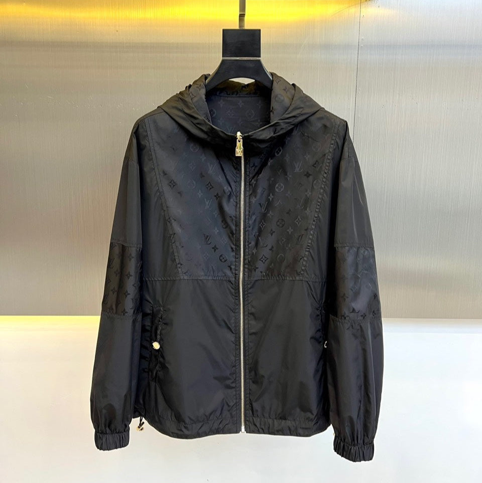 LV BLACK MONOGRAM WINDBREAKER 238894