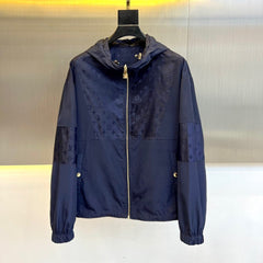 LV MONOGRAM WINDBREAKER NAVY BLUE 238896