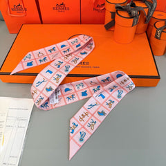 HERMES 25S SCARF 86 IN SILK 853136