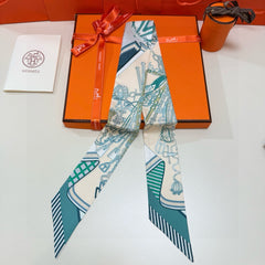 HERMES 25S SCARF 90 IN SILK 853145