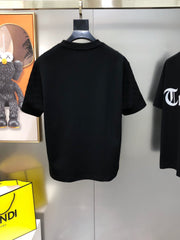 LV BLACK COTTON T-SHIRT 239470