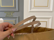 PRA 49 TOTE BAG IN CAMEL BROWN RE-NYLON