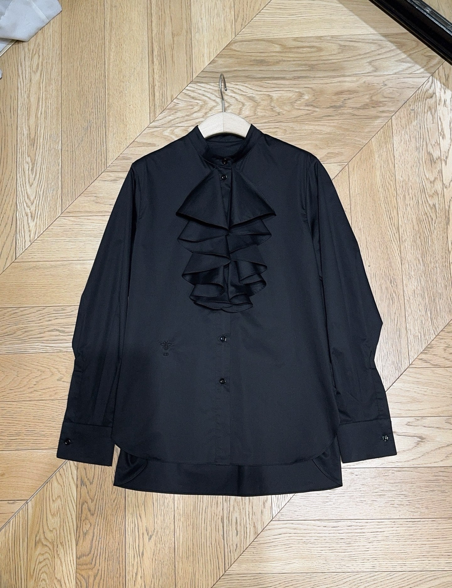 DIOR 25S PLEATED SHIRT 866
