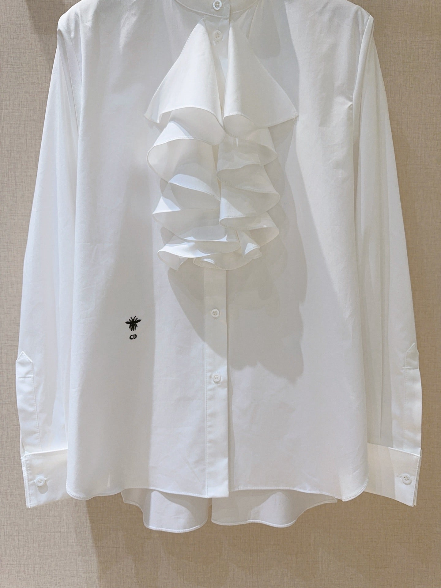 DIOR 25S PLEATED SHIRT 867