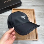 BASEBALL HAT IN BLACK RE-NYLON 214514