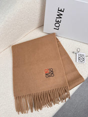 SCARF 180 CM IN CAMEL BEIGE CASHMERE 353156
