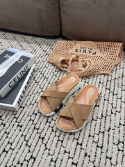 INFRA SANDAL PINK NUDE SUEDE