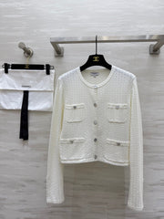 CHANEL CLASSIC KNIT CARDIGAN 265023