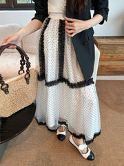 DIOR 25S LONG TULLE SKIRT STYLE 028