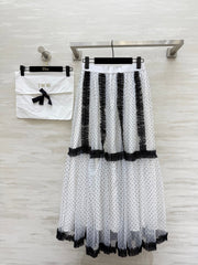 DIOR 25S LONG TULLE SKIRT STYLE 028